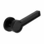 Maçaneta Blend Premium em Zamak Zen Design-Preto - Imagem 3