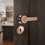 Maçaneta Interna Blend Rose Premium em Zamak Zen Design - Imagem 2