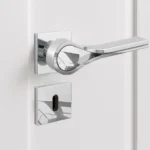 Maçaneta Drop Interna Quadrada Zen Design- Cromado - Imagem 2