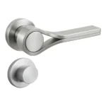 Maçaneta Drop Banheiro Zen Design- Escovada
