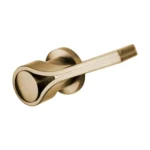 Maçaneta Drop Externa Zen Design- Gold Escovado - Imagem 3