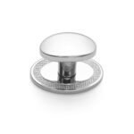 Puxador Beetle Com Base Granada Zen Design - Cromado - Imagem 4