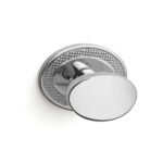 Puxador Beetle Com Base Granada Zen Design - Cromado