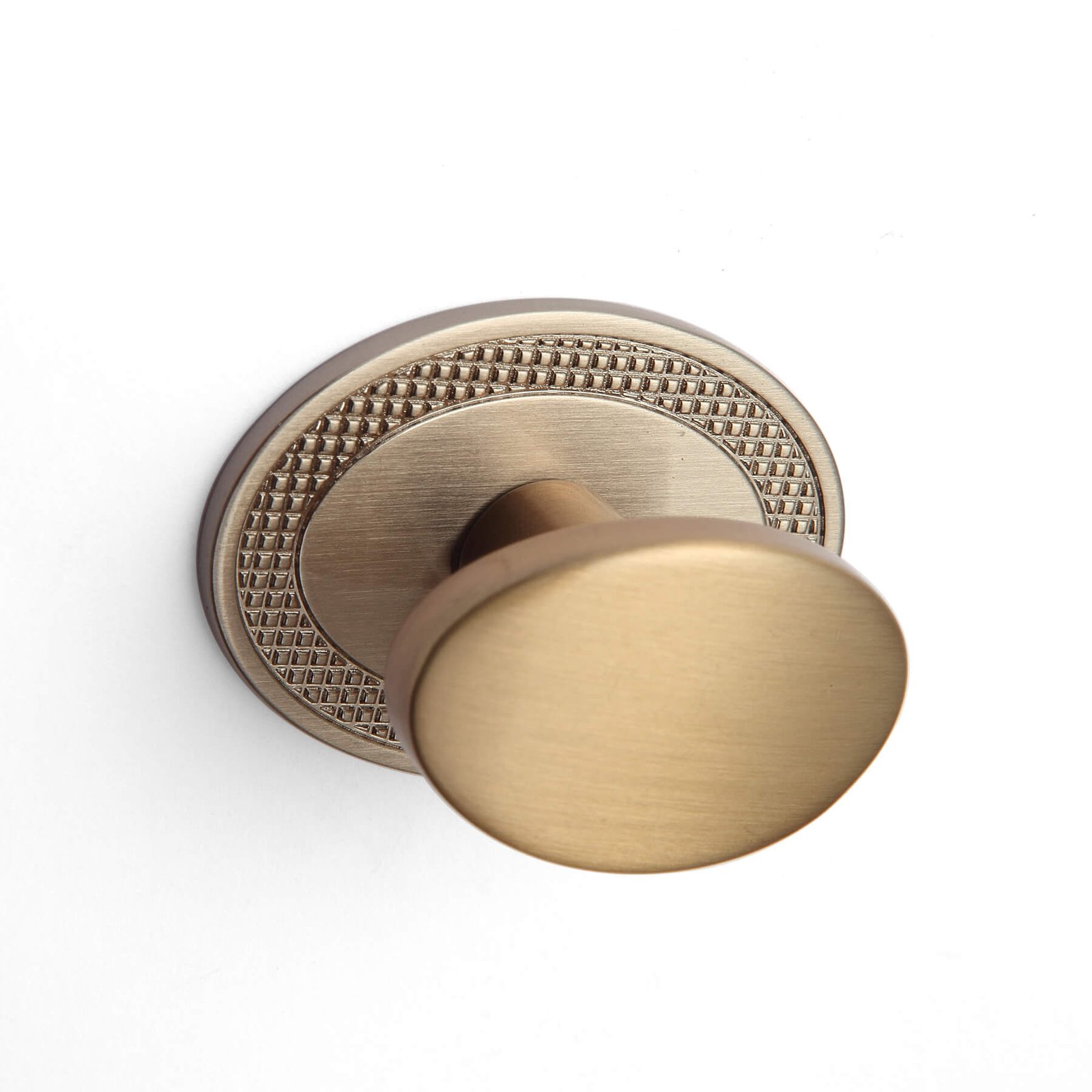 Puxador Beetle Com Base Granada Zen Design - Dourado Matte (2) Puxador Beetle Com Base Granada Zen Design - Dourado Matte - Imagem 1