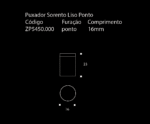 Puxador Ponto Sorento Zen Design - Cromado - Imagem 7