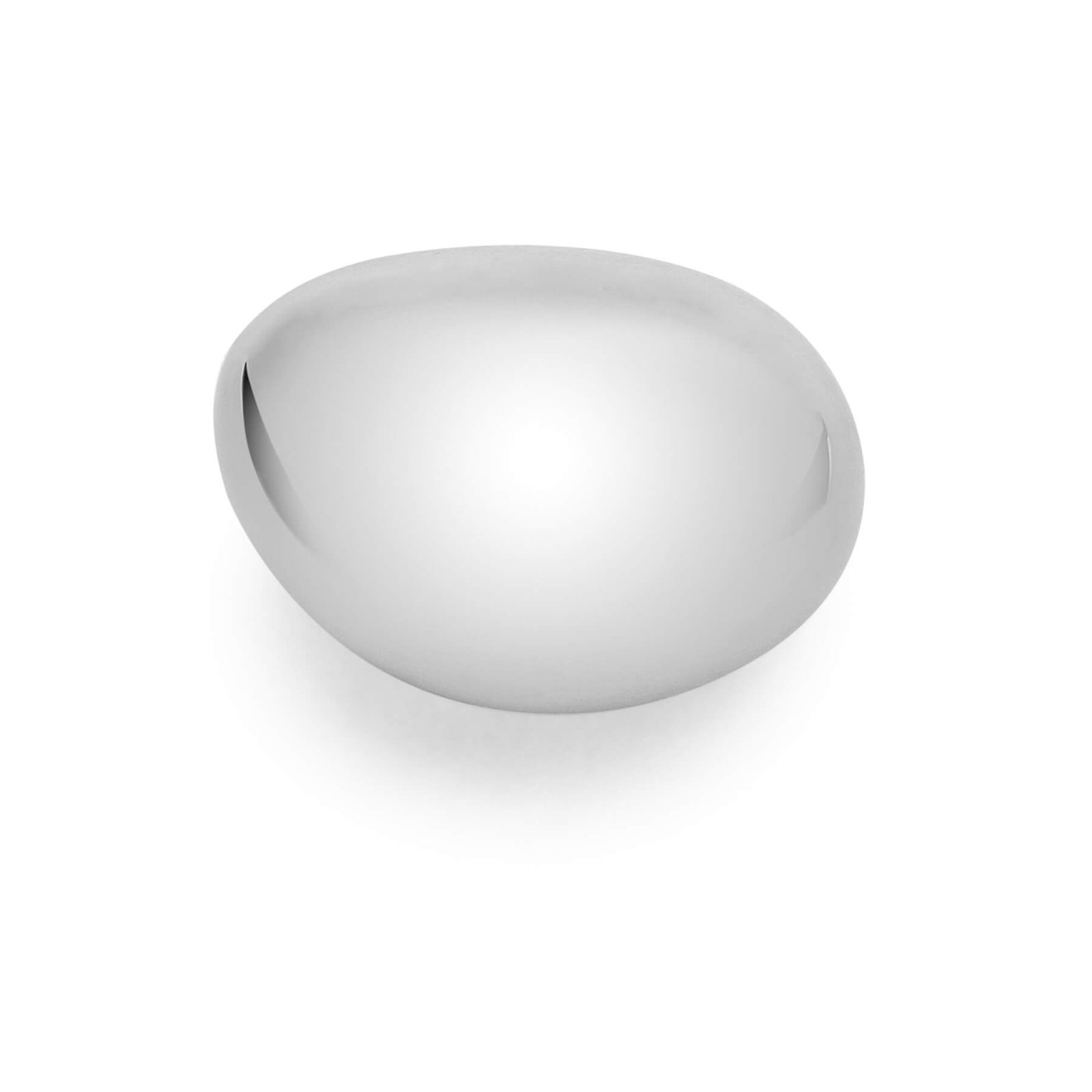 Puxador Seixo P Zen Design - Cromado (1) Puxador Seixo P Zen Design - Cromado - Imagem 1