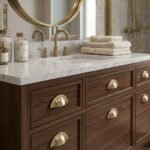 Puxador Shell 64mm Zen Design - Gold Escovado - Imagem 2