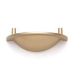 Puxador Shell 64mm Zen Design - Dourado Matte - Imagem 5