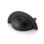 Puxador Shell Concha 64mm Zen Design - Preto - Imagem 3
