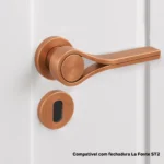 Maçaneta Drop Externa  Zen Design- Vecchio Cobre - Imagem 2