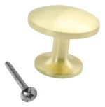 Puxador Knob Pauma-Cor Dourado 25mm