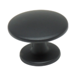 Puxador Knob Pauma-Cor Preto Fosco 25mm