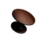 Puxador Knob Pauma-Cor Cobre Envelhecido 25mm - Imagem 2