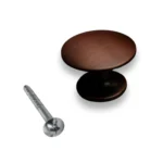 Puxador Knob Pauma-Cor Cobre Envelhecido 25mm